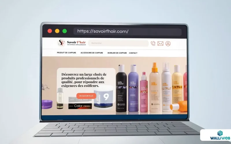 Savoir F’Hair — boutique en ligne pour les professionnels de la coiffure