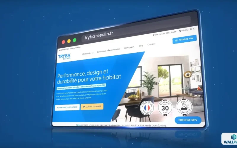 Tryba Seclin — menuiseries sur mesure, fenêtres, portes et volets