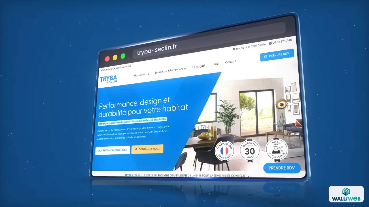Tryba Seclin — menuiseries sur mesure, fenêtres, portes et volets