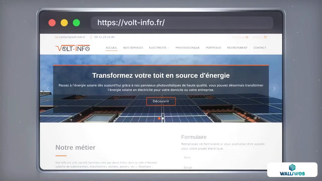 Volt-Info — électricien et installateur photovoltaïque à Hasnon